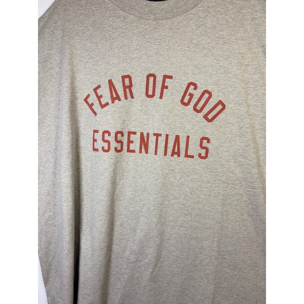 2XL Grey New Arc Logo Oversized Tee - Picture 3 of 11